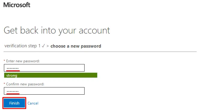 OWA microsoft outlook 365 get back into your account new password
