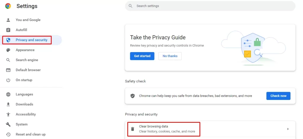 Google Chrome privacy and security